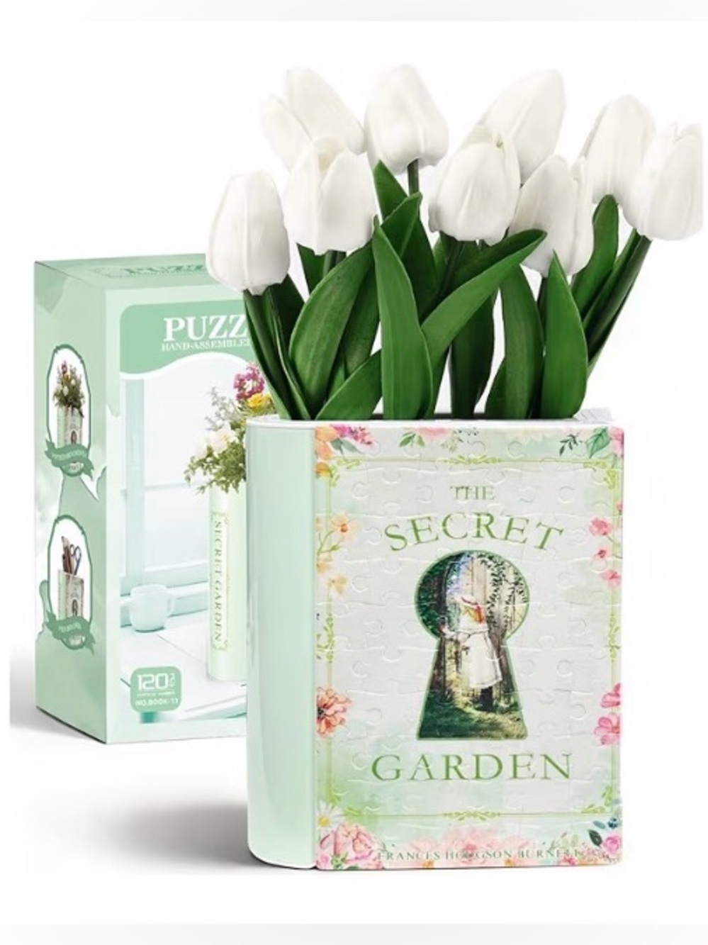 3D Puzzle Vase-The Secret Garden 120pcs